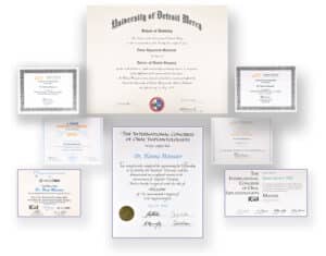All Certificates of Hanna Mansoor
