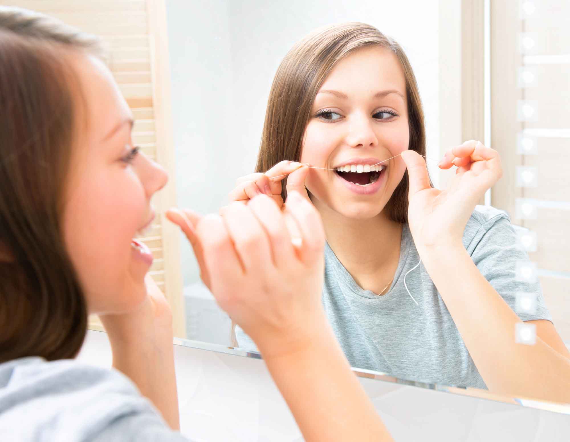 Oral Health - Brushing and Flossing